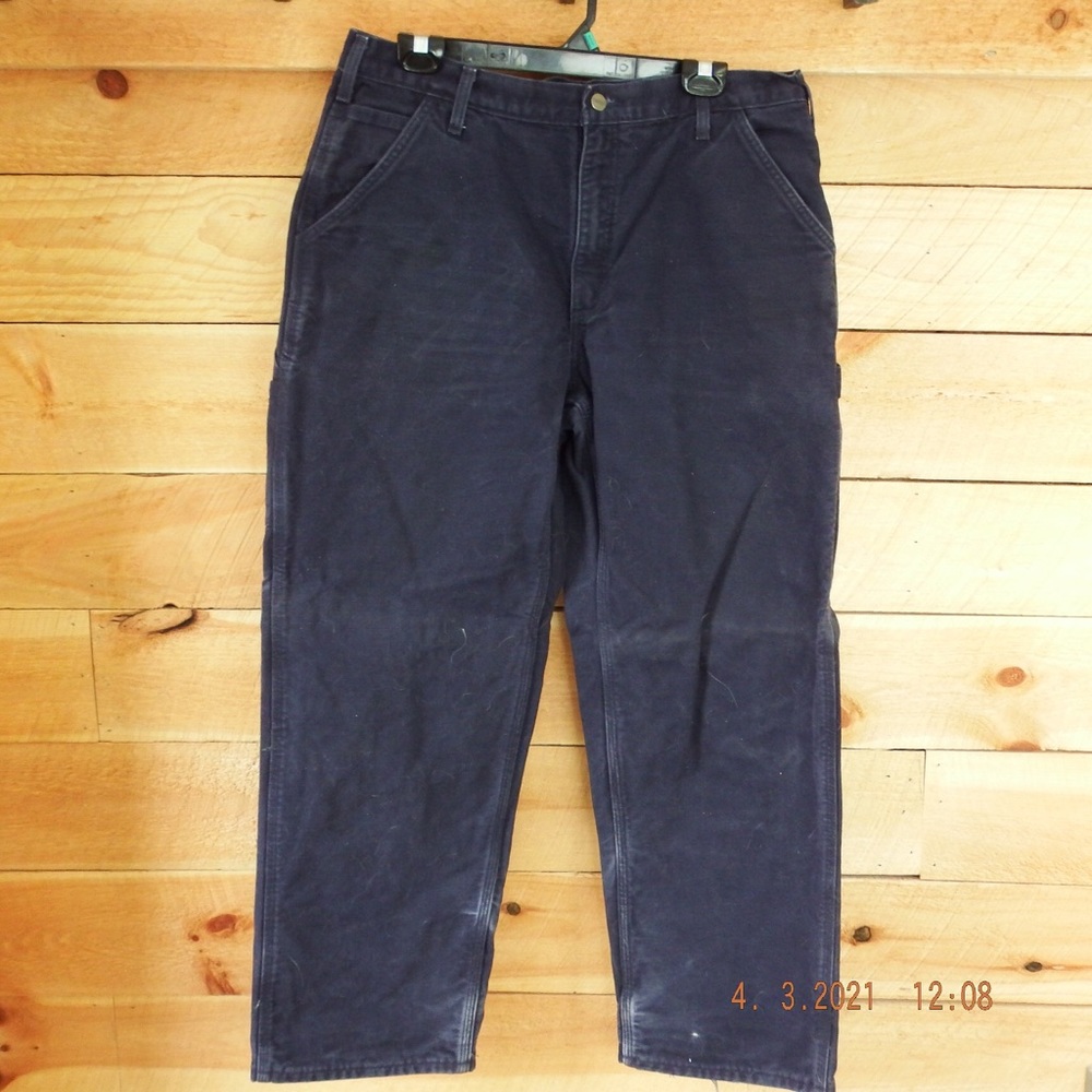 Carhartt FLANNEL LINED WASHED DUCK DUNGAREE